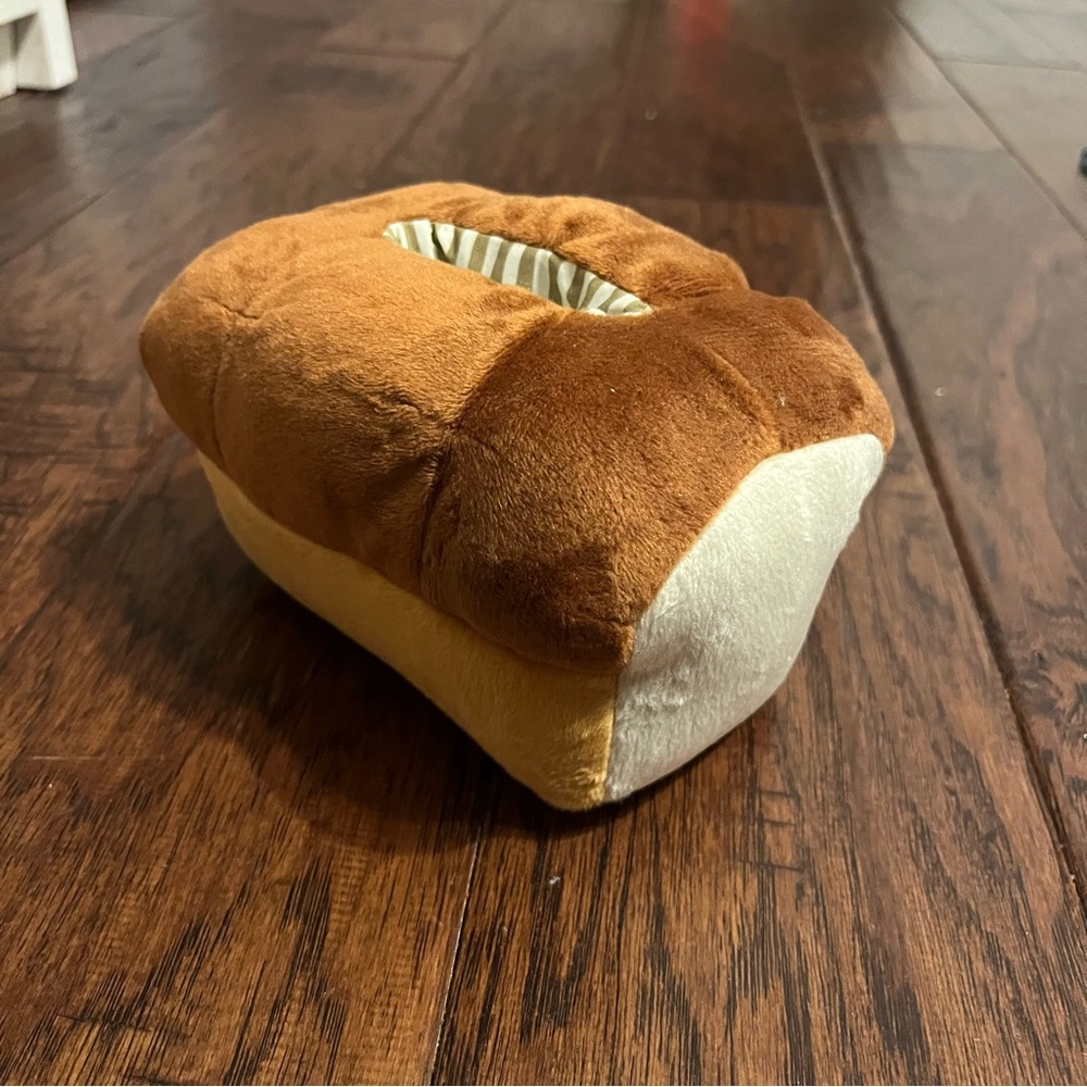 Plush Bread Loaf phone holder